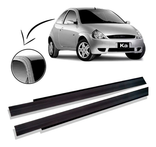 Kit Friso Borrachão De Teto Ford Ka 2003 2004 2005 2006 2007