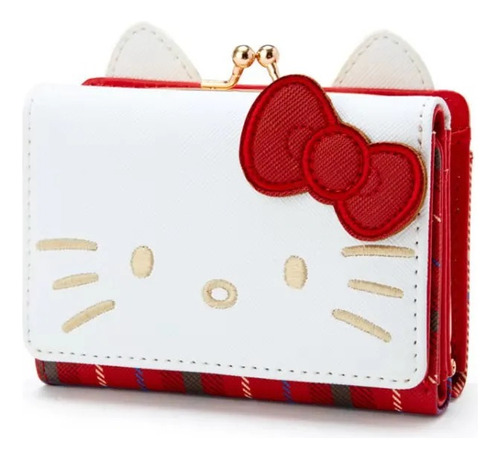 Billetera Con Monedero Hello Kitty Sanrio Kawaii 