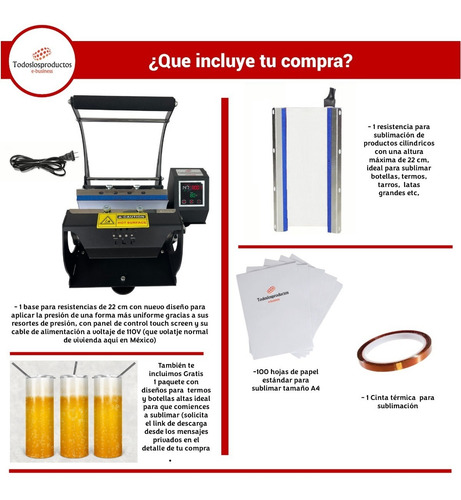 Plancha Para Termos Skinny Python Tlp Sublimar Botella Tarro