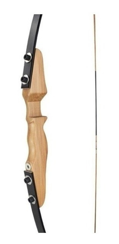 Arco Recurvo 20-40 Lbs Mas Set De Seis Flechas