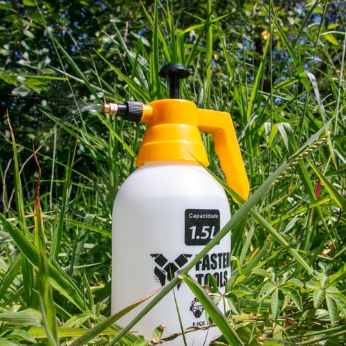 Pulverizador Manual Spray 1,5 Litros Fst028 Fasterr Cor Amarelo