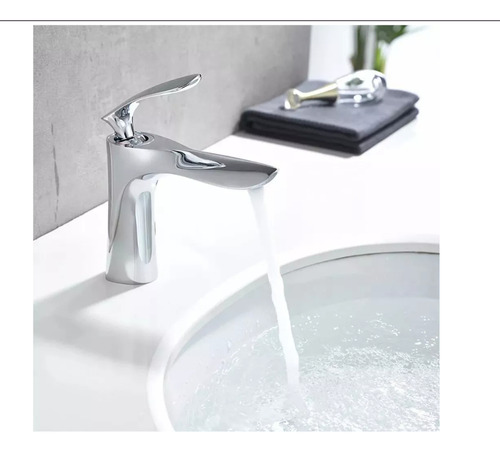 Grifo Monomando Para Baño Lavabo Mezclador Griferia
