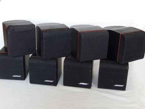 Bocinas Bose 4 Pares Dobles Redline Negro (Usado)