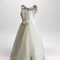 Comprar Vestido Ivory Talla 8 Para Niña\u002F Bautizo- Primera Comunion