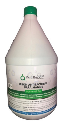 Jabón Líquido Antibacterial Para Manos Galón X 3,8 Litros