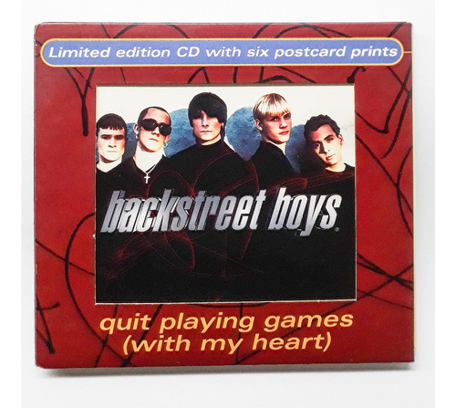 Backstreet Boys - Quit Playing Games -  5 Post Cards - Leer