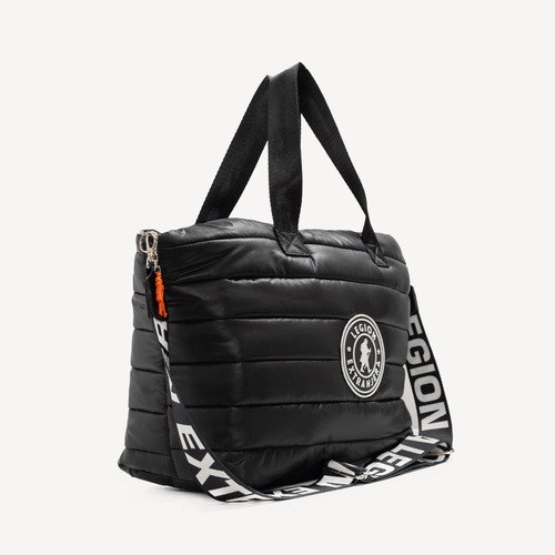 Tote Shopper Xl Rap Negro