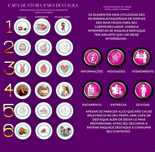 Imagem 2 de 3 de Capas De Destaques Para Instagram Personalizadas Loja Perfil