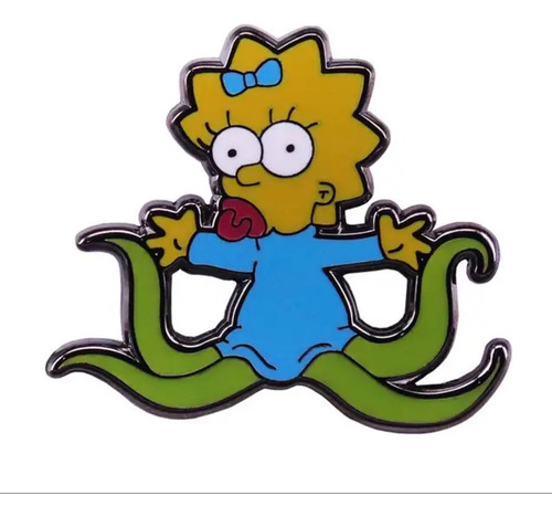 Pin Maggie Simpson Aliens