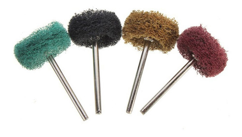 Imagem 10 de 12 de 40pcs Escova Pad Escova Abrasiva Roda Polimento Cning