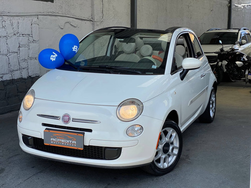 Imagem 3 de 15 de Fiat 500 1.4 Cabrio 8v Flex 2p Automatizado