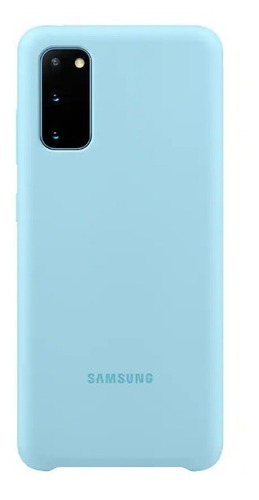 Imagen 1 de 1 de Funda Silicone Cover Samsung Galaxy S20 Azul