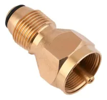 Comprar 1mxwindwinevine Adaptador De Recarga De Propano Lp Gas Cilindro De 1 Libra Acoplador De Tanque Calentador Botellas Coleman Safe Legal Alternativa De Recarga De Botella De Propano