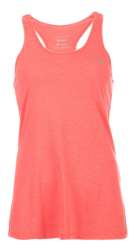 Polera Mujer Summit Uvstop Tank Melange Salmon Lippi