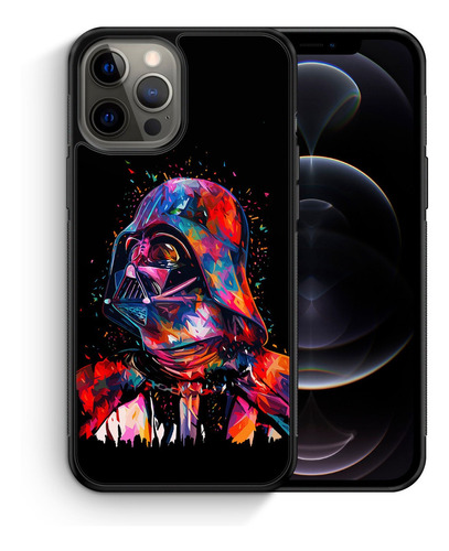 Funda Protectora Para iPhone Darth Vader Arte Tpu Star Wars