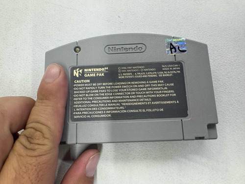 F-zero X Para Nintendo 64 Original (Usado)