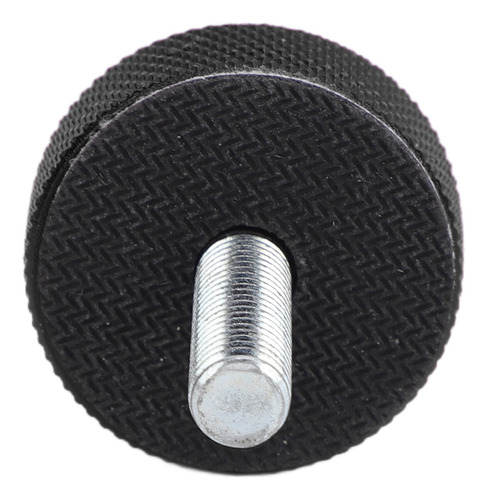 Tornillo De Mariposa Negro Y Negro De Extracción Rápida, 6 P