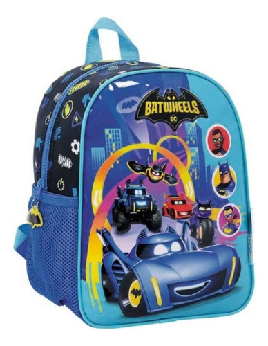 Mochila Jardin Batman Wheels 12 Pulgadas Espalda