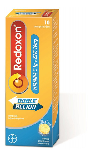 Redoxon® Doble Acción X 10 Comp - Vitamina C + Zinc