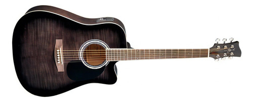 Guitarra acústica Jay Turser JJ45FCET brillante