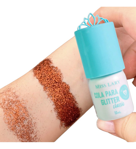 Pegamento Para Lamina De Glitter Miss Lary Reakabeautyshop