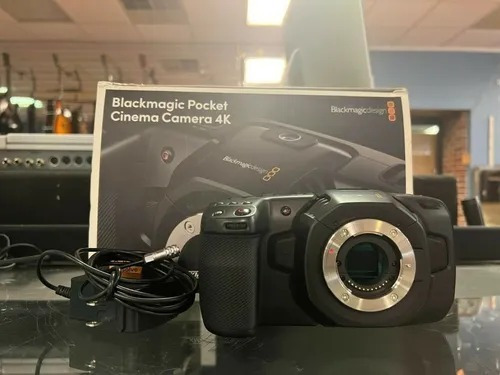 Blackmagic Design Pocket Cinema Camera 4k Camcorder