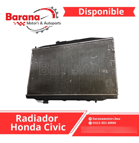 Radiador Honda Civic