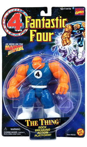 Toy Biz Marvel Fantastic Four The Thing Rock Braking 1996