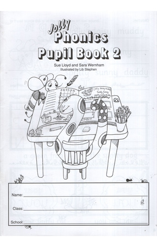 Jolly Phonics 2 - Pupil's Book (black And White Ed.), De Wernham, Sara. Editorial Jolly Learning, Tapa Blanda En Inglés Internacional, 2010