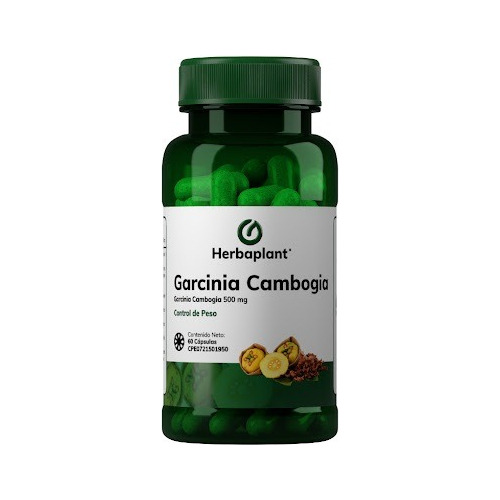 Garcinia Cambogia 500 Mg 60 Capsulas Herbaplant Control Peso