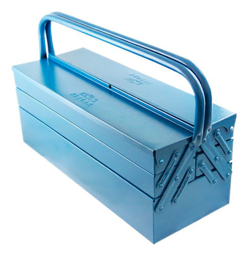 Caixa Sanfonada C/05 Gavetas Azul Fercar 07 Azul Azul