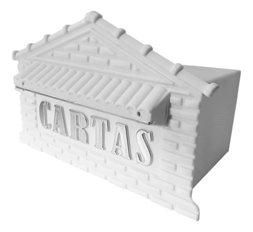 Caixa Correio Pvc Branca N.04 P- Real Caixas