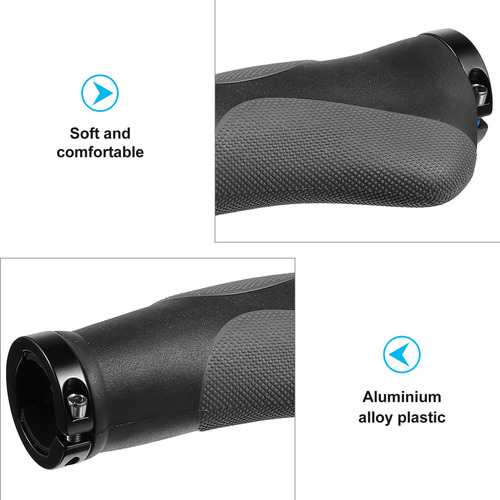 1 Par De Manillares Antideslizantes De Aleación De Aluminio