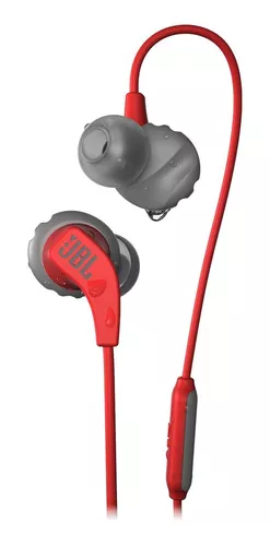 AURICULARES BLUETOOTH JBL ENDURANCE DIVE EN ACERO ROJO RESISTENTE