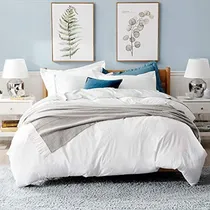 Comprar Bedsure Fundas Nórdicas Blancas Juego De Tamaño Queen 90x90 