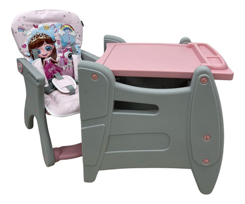 Silla De Comer Para Bebe Multifuncional 3 En 1 Baby Y Acceso