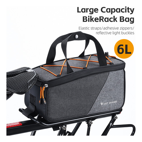 . Bolsa Traseira De Grande Capacidade Ycle Para Viagens