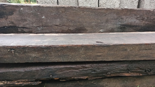 Imagen 5 de 6 de Tirantes, Durmientes De Tren. Madera Maciza