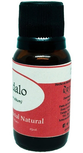 Sandalo Aceite Esencial Natural 1frasco Difusor Aromaterapia