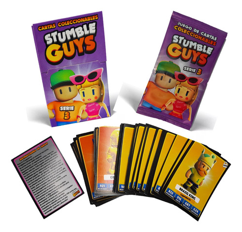 Cartas Stumble Guys Serie 3 - Colección Completa + Extras