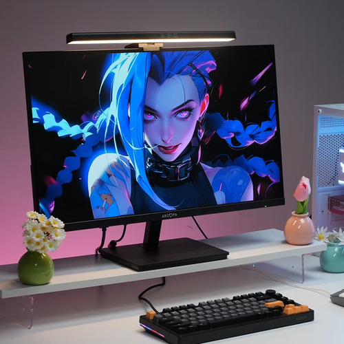 Monitor M1rc 27 180hz 2k Qhd Gaming Monitor 1ms Entrega Full Preto