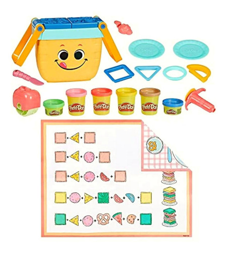 Play Doh Hasbro Pd Picnic Shapes Juego De Iniciación