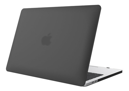 Imagen 1 de 10 de Protector Negro Mate Compatible Macbook Pro Air Modelos 