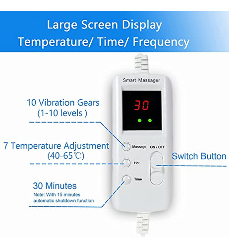Cinturón Adelgazante Eléctrico Con Vibración Y Masaje 10 Mod
