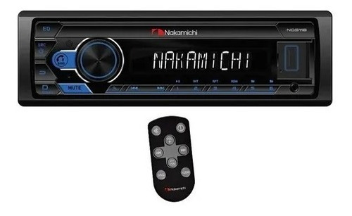 Toca Rádio Automotivo Nakamichi Nq511b Com Bluetooth E Usb