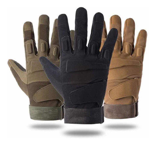 Guantes Tácticos Estilo Militar Completo. Motocicleta