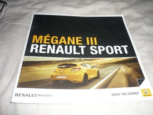 Folleto De Renault Megane Ill Sport