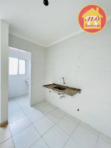 Imagem 10 de 30 de Apartamento Com 1 Dormitório À Venda, 38 M² Por R$ 185.000 - Aviação - Praia Grande/sp - Ap7021