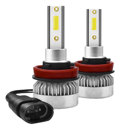 Luz Led Para Coche R H8 H9 H11, 110 W, 2000 Lm, Led Cob, Cab