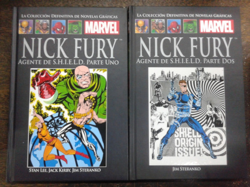 Nick Fury * Agente De Shield * 2 Tomos * Stan Lee Y J. Kirby